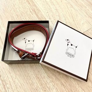 NWOT COACh Dog Collar Large